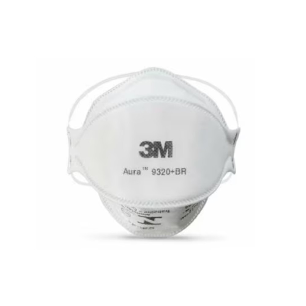 Respirador Descartável 3M Aura 9320+BR Respirador Descartável 3M Aura 9320+BR
