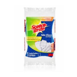 Esponja Não Risca Scotch-Brite Azul 3M 