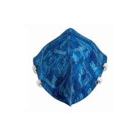 Máscara de Proteção Respiratória Dobrável 3M Azul 9820+BR PFF-2(S)