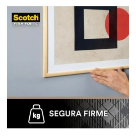 Fita Dupla Face 3M Scotch Fixa Forte Interiores 19mm X 1,5m