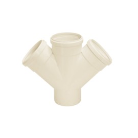 Junção Dupla 100mm Esgoto SN Amanco Junção Dupla 100mm Esgoto SN Amanco
