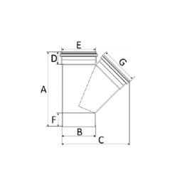 Junção Simples 150mm Esgoto SR Amanco Junção Simples 150mm Esgoto SR Amanco