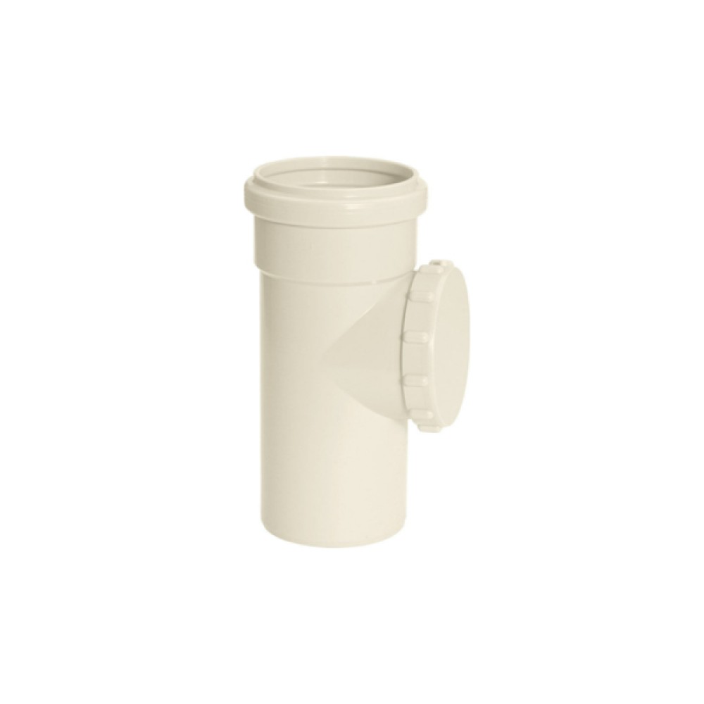 Tê de Inspeção 100x75mm Esgoto SR Amanco Tê de Inspeção 100x75mm Esgoto SR Amanco