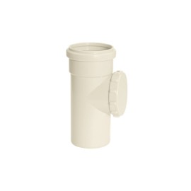 Tê de Inspeção 100x75mm Esgoto SR Amanco Tê de Inspeção 100x75mm Esgoto SR Amanco