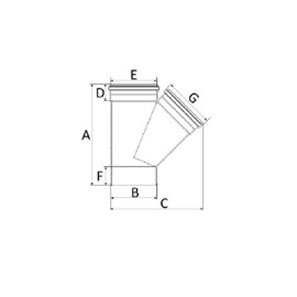 Junção Simples 150mm Silentium Amanco Junção Simples 150mm Silentium Amanco