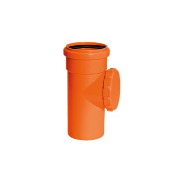 Tê de Inspeção 100x75mm Silentium Amanco