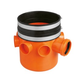 Corpo da Caixa Sifonada 100X150X50 Esgoto Silentium Amanco 21619 Corpo da Caixa Sifonada 100X150X50 Esgoto Silentium Amanco 21619