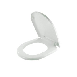 Assento Sanitário Tahiti Soft Close Branco Amanco 98615 Assento Sanitário Tahiti Soft Close Branco Amanco 98615