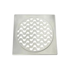 Grelha Quadrada Copacabana Dn 150 Inox Amanco 99042