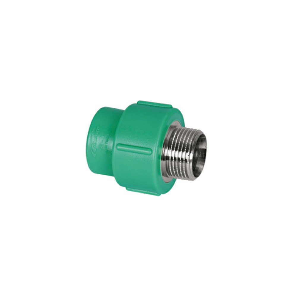 Conector Fêmea/Macho 32mm1” PPR Amanco Conector Fêmea/Macho 32mm1” PPR Amanco