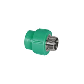 Conector Fêmea/Macho 32mm1” PPR Amanco Conector Fêmea/Macho 32mm1” PPR Amanco