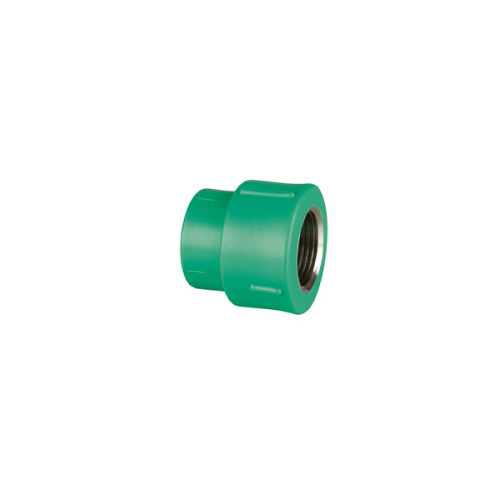 Conector Fêmea/Fêmea 25mm1/2” PPR Amanco Conector Fêmea/Fêmea 25mm1/2” PPR Amanco