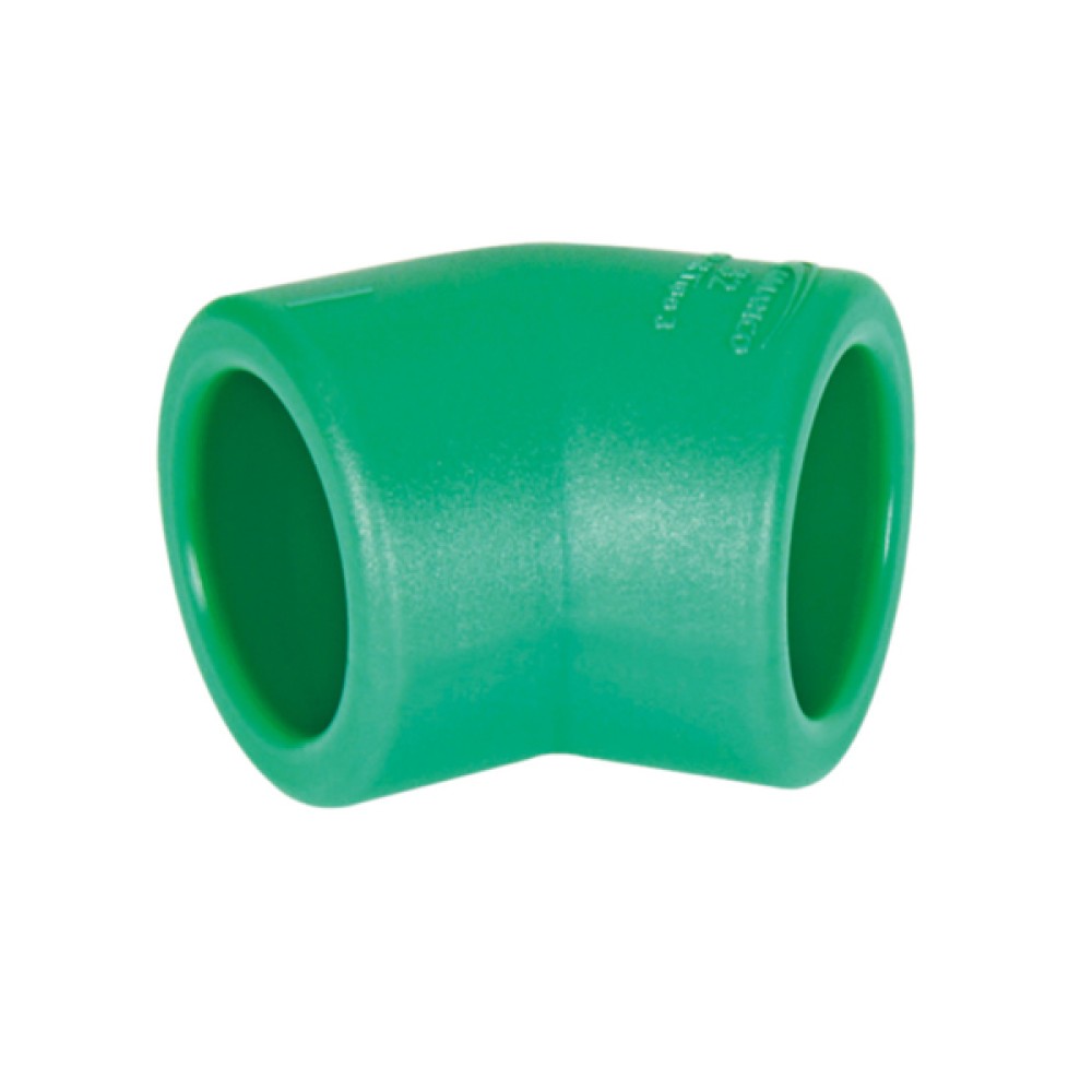Joelho 75mm 45° PPR Amanco Joelho 75mm 45° PPR Amanco