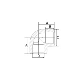Joelho 75mm 90° PPR Amanco Joelho 75mm 90° PPR Amanco