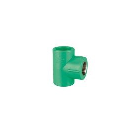 TÊ com Rosca Central 20mm1/2 PPR Amanco TÊ com Rosca Central 20mm1/2 PPR Amanco