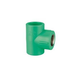 TÊ de Redução com Rosca Central 32mm3/4 PPR Amanco TÊ de Redução com Rosca Central 32mm3/4 PPR Amanco