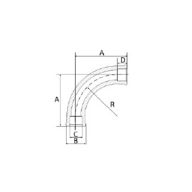 Curva 25mm 90° PPR Amanco Curva 25mm 90° PPR Amanco