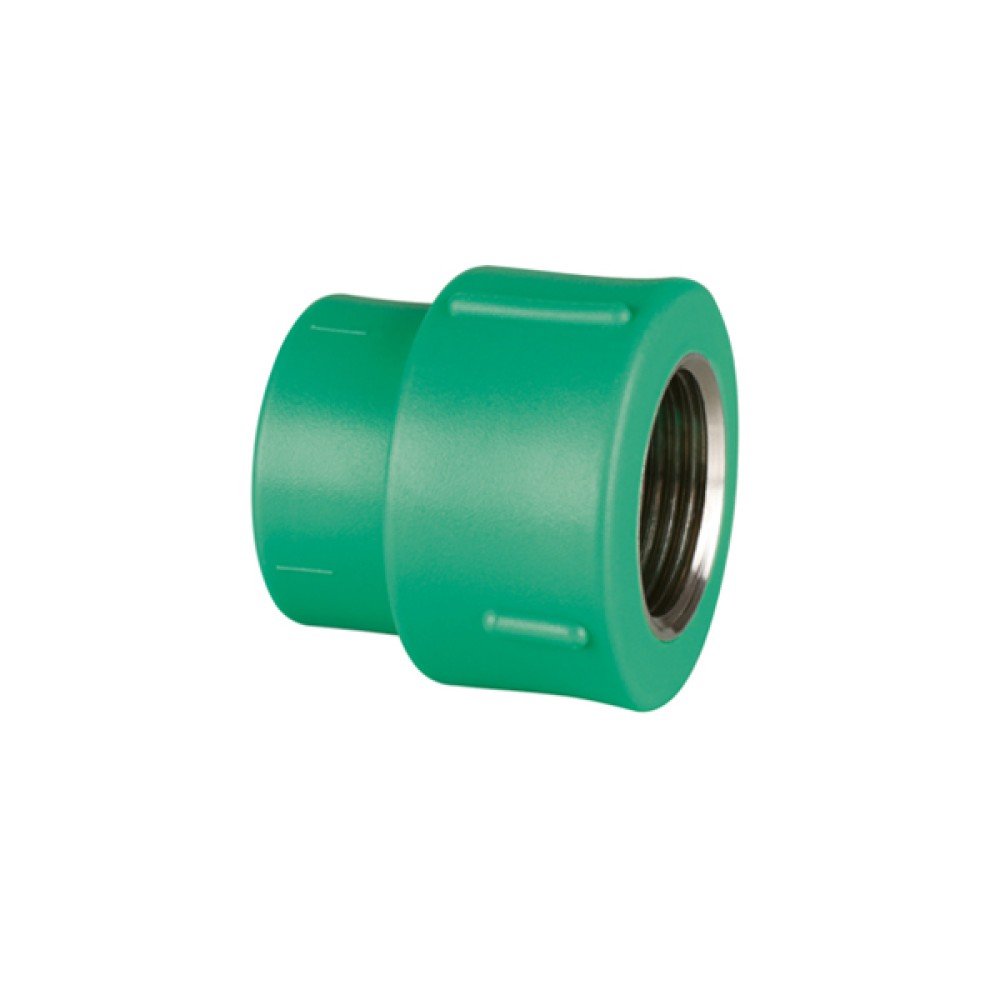Conector Fêmea/Fêmea 63mm2” PPR Amanco Conector Fêmea/Fêmea 63mm2” PPR Amanco