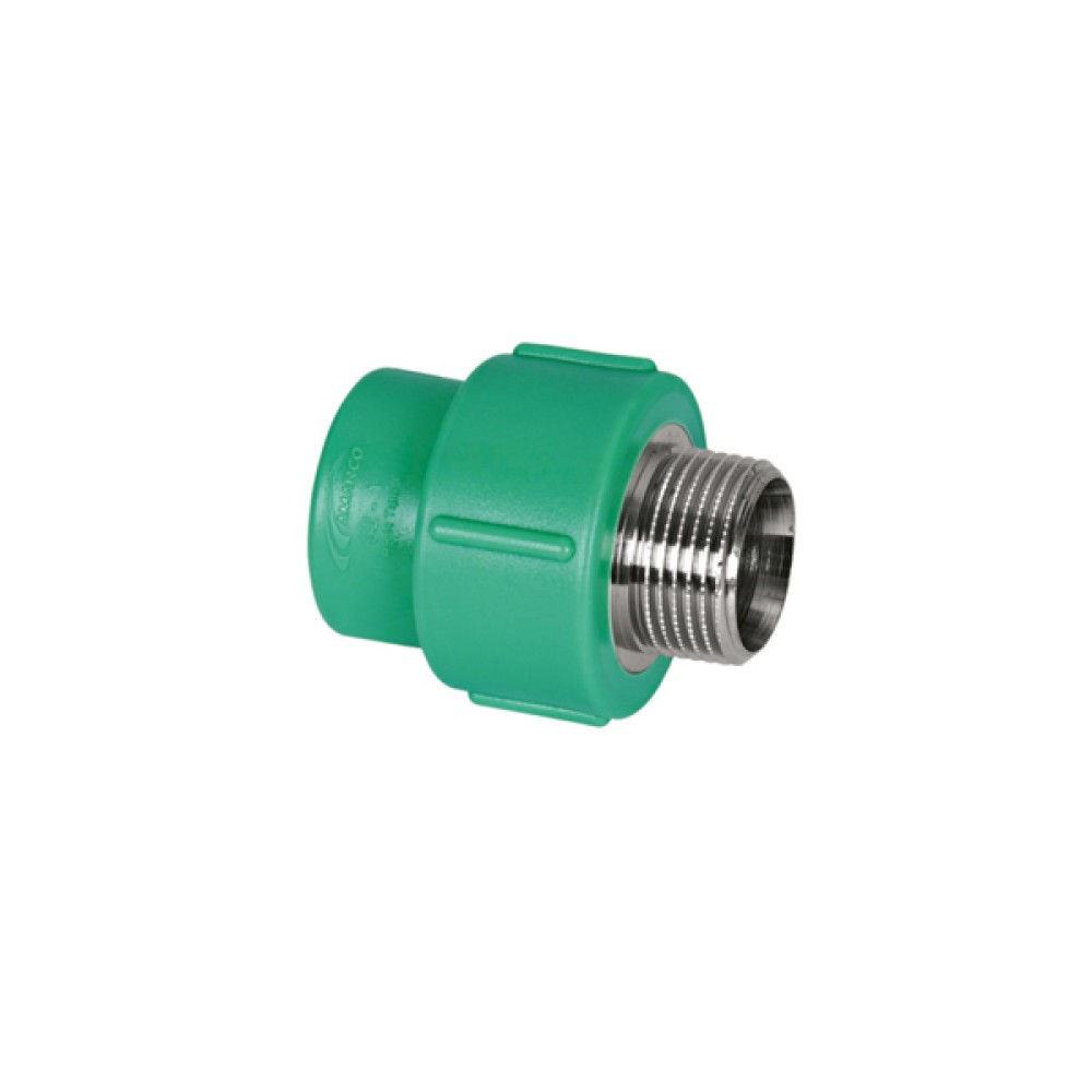 Conector Fêmea/Macho 40mm 1 1/4” PPR Amanco Conector Fêmea/Macho 40mm 1 1/4” PPR Amanco