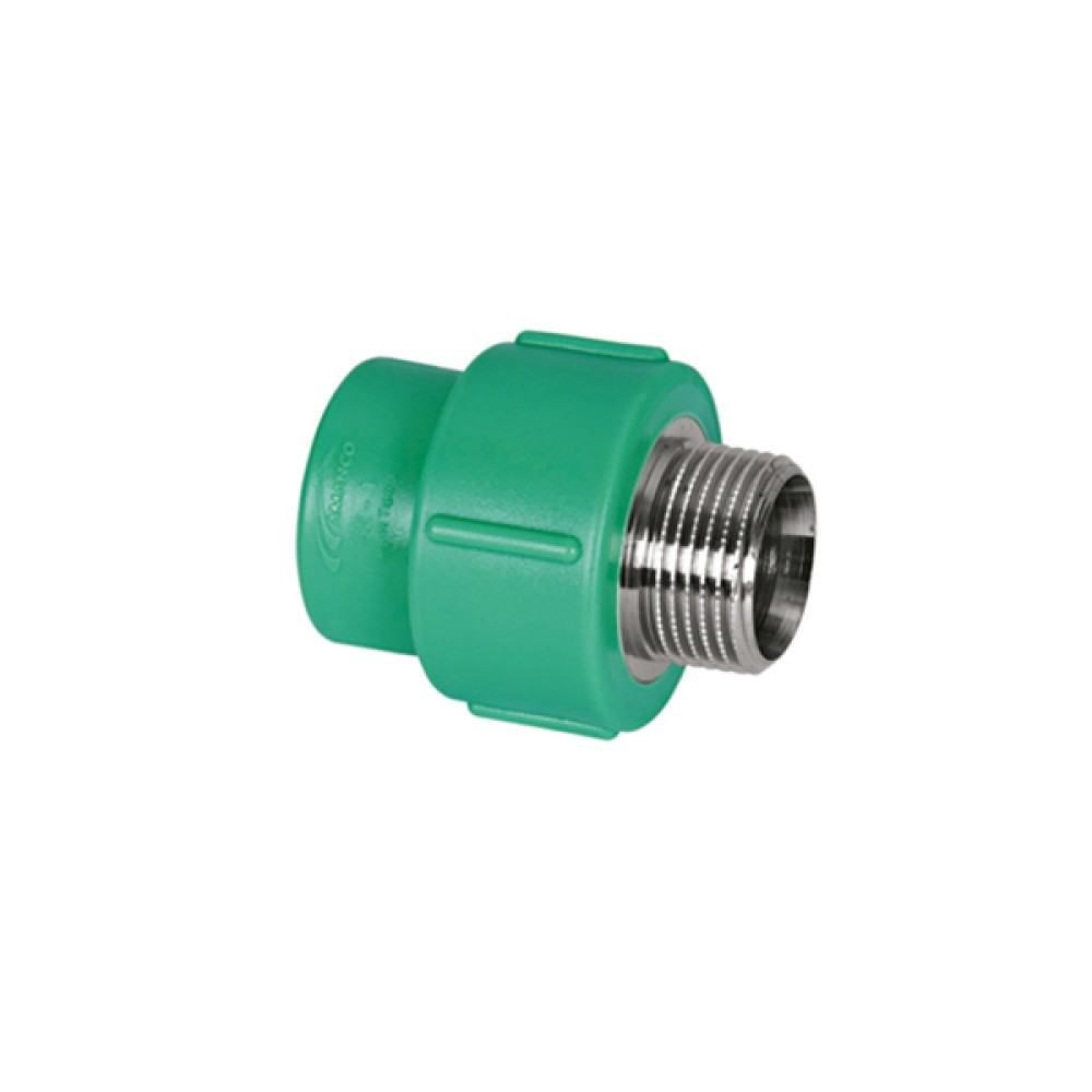 Conector Fêmea/Macho 50mm 1 1/2” PPR Amanco Conector Fêmea/Macho 50mm 1 1/2” PPR Amanco