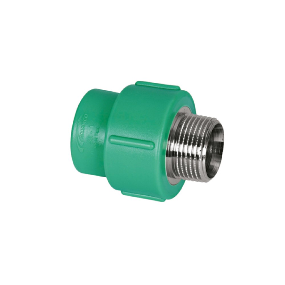 Conector Fêmea/Macho 63mm 2” PPR Amanco Conector Fêmea/Macho 63mm 2” PPR Amanco