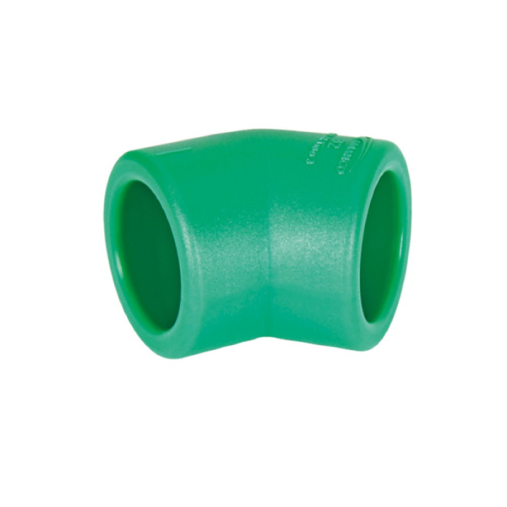 Joelho 63mm 45° PPR Amanco Joelho 63mm 45° PPR Amanco