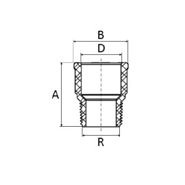 Adaptador curto c/ rosca 110mm 4' Marrom Soldável Amanco Adaptador curto c/ rosca 110mm 4' Marrom Soldável Amanco