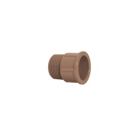 Adaptador curto c/ rosca 25mm3/4' Marrom Soldável Amanco Adaptador curto c/ rosca 25mm3/4' Marrom Soldável Amanco