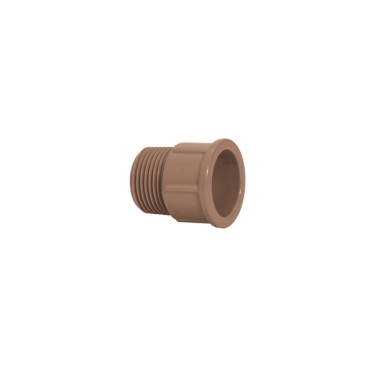 Adaptador curto c/ rosca 25mm3/4' Marrom Soldável Amanco