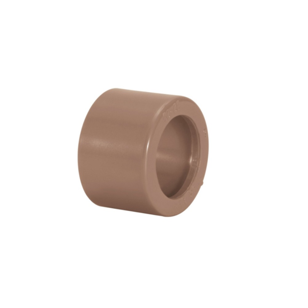 Bucha de Redução Curta 75x60mm Marrom Soldável Amanco Bucha de Redução Curta 75x60mm Marrom Soldável Amanco