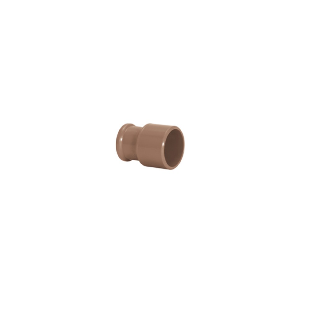 Bucha de Redução Longa 40x20mm Marrom Soldável Amanco Bucha de Redução Longa 40x20mm Marrom Soldável Amanco