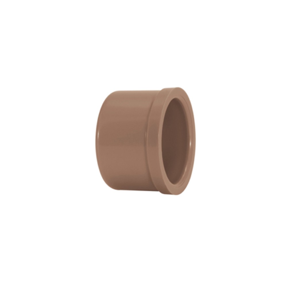 Cap 60mm Marrom Soldável Amanco Cap 60mm Marrom Soldável Amanco