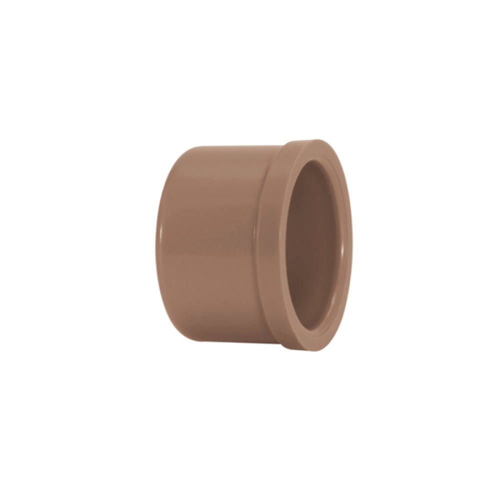 Cap 75mm Marrom Soldável Amanco Cap 75mm Marrom Soldável Amanco