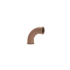 Curva 25mm 90º Marrom Soldável Amanco Curva 25mm 90º Marrom Soldável Amanco