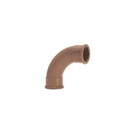 Curva 40mm 90º Marrom Soldável Amanco Curva 40mm 90º Marrom Soldável Amanco