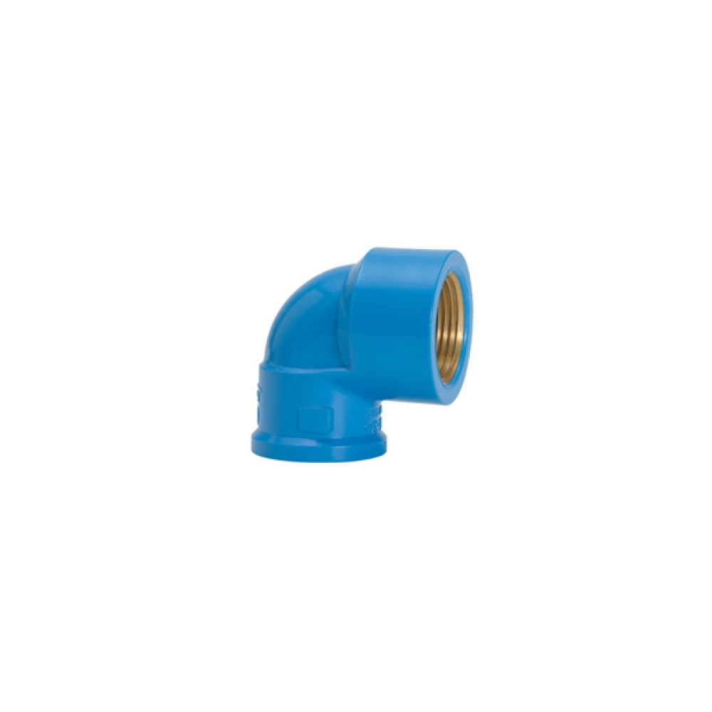 Joelho c/ Rosca de Latão 20mm1/2' Azul Soldável Amanco Joelho c/ Rosca de Latão 20mm1/2' Azul Soldável Amanco