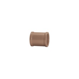 Luva Simples 20mm Marrom Soldável Amanco Luva Simples 20mm Marrom Soldável Amanco