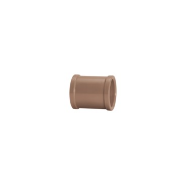 Luva Simples 20mm Marrom Soldável Amanco