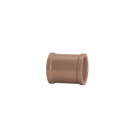 Luva Simples 25mm Marrom Soldável Amanco Luva Simples 25mm Marrom Soldável Amanco