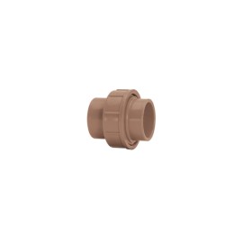 União 25mm Marrom Soldável Amanco União 25mm Marrom Soldável Amanco