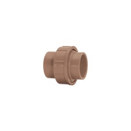 União 40mm Marrom Soldável Amanco União 40mm Marrom Soldável Amanco