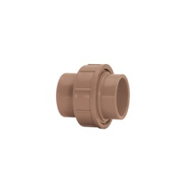 União 50mm Marrom Soldável Amanco União 50mm Marrom Soldável Amanco