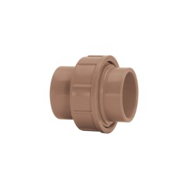 União 75mm Marrom Soldável Amanco União 75mm Marrom Soldável Amanco