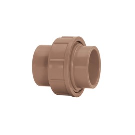 União 85mm Marrom Soldável Amanco União 85mm Marrom Soldável Amanco