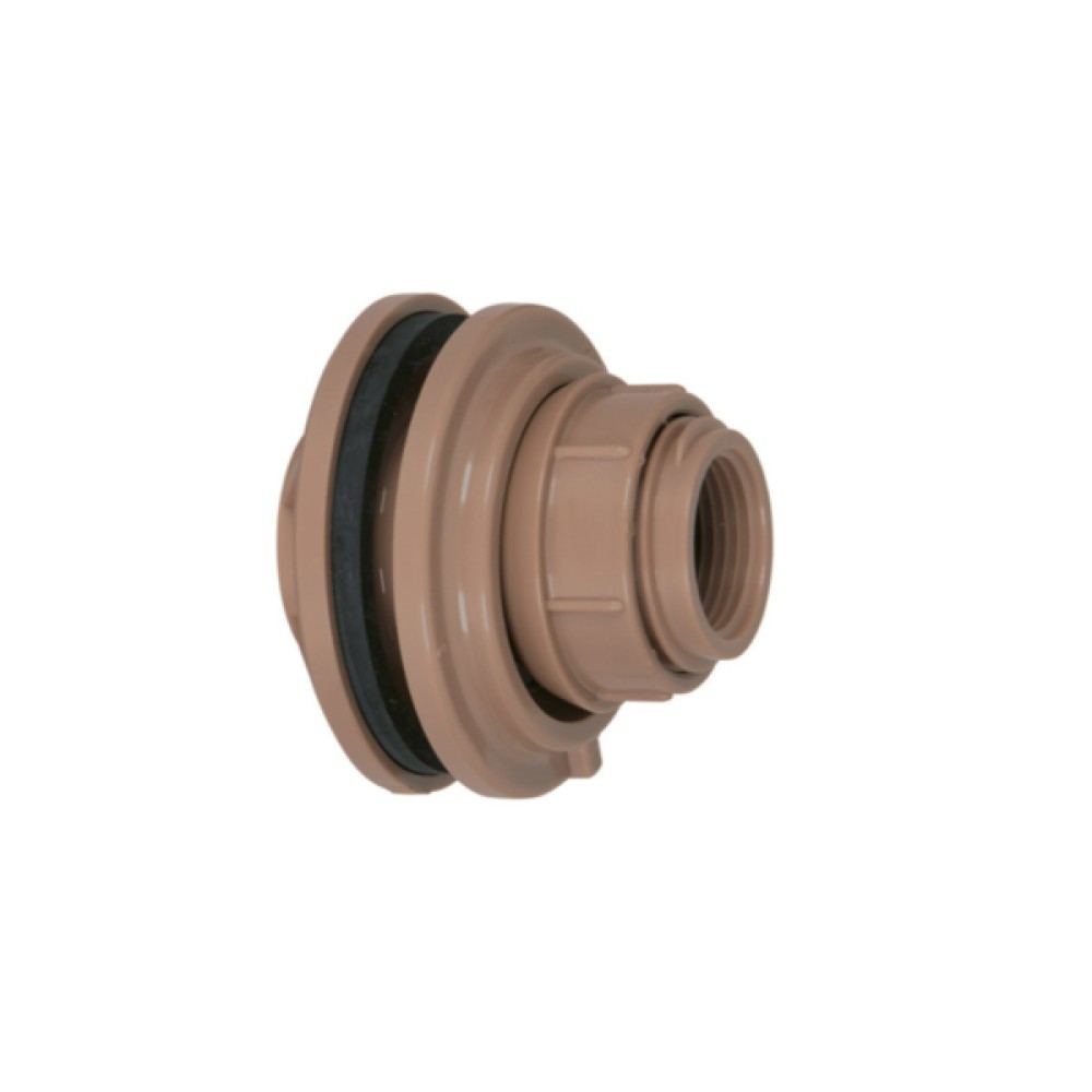 Adaptador Flange c/anel 60mm 2" Marrom Soldável Amanco Adaptador Flange c/anel 60mm 2" Marrom Soldável Amanco