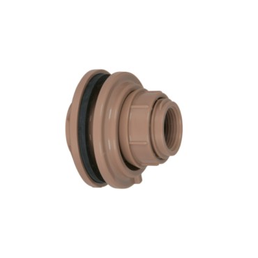 Adaptador Flange c/anel 60mm 2" Marrom Soldável Amanco