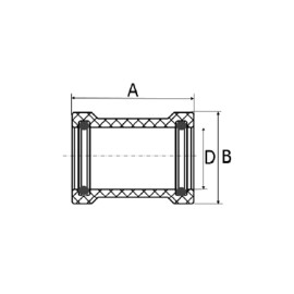 Luva de Correr 20mm Marrom Soldável Amanco Luva de Correr 20mm Marrom Soldável Amanco