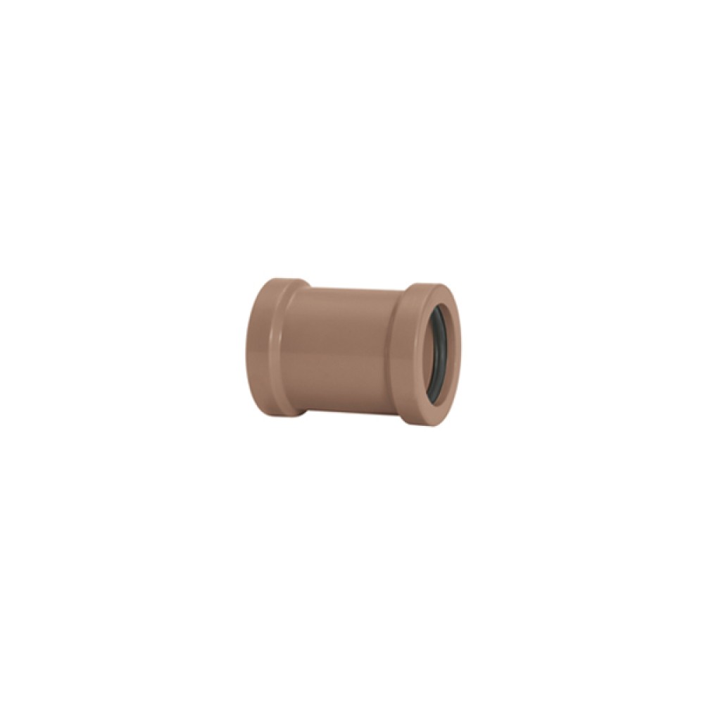 Luva de Correr 25mm Marrom Soldável Amanco Luva de Correr 25mm Marrom Soldável Amanco