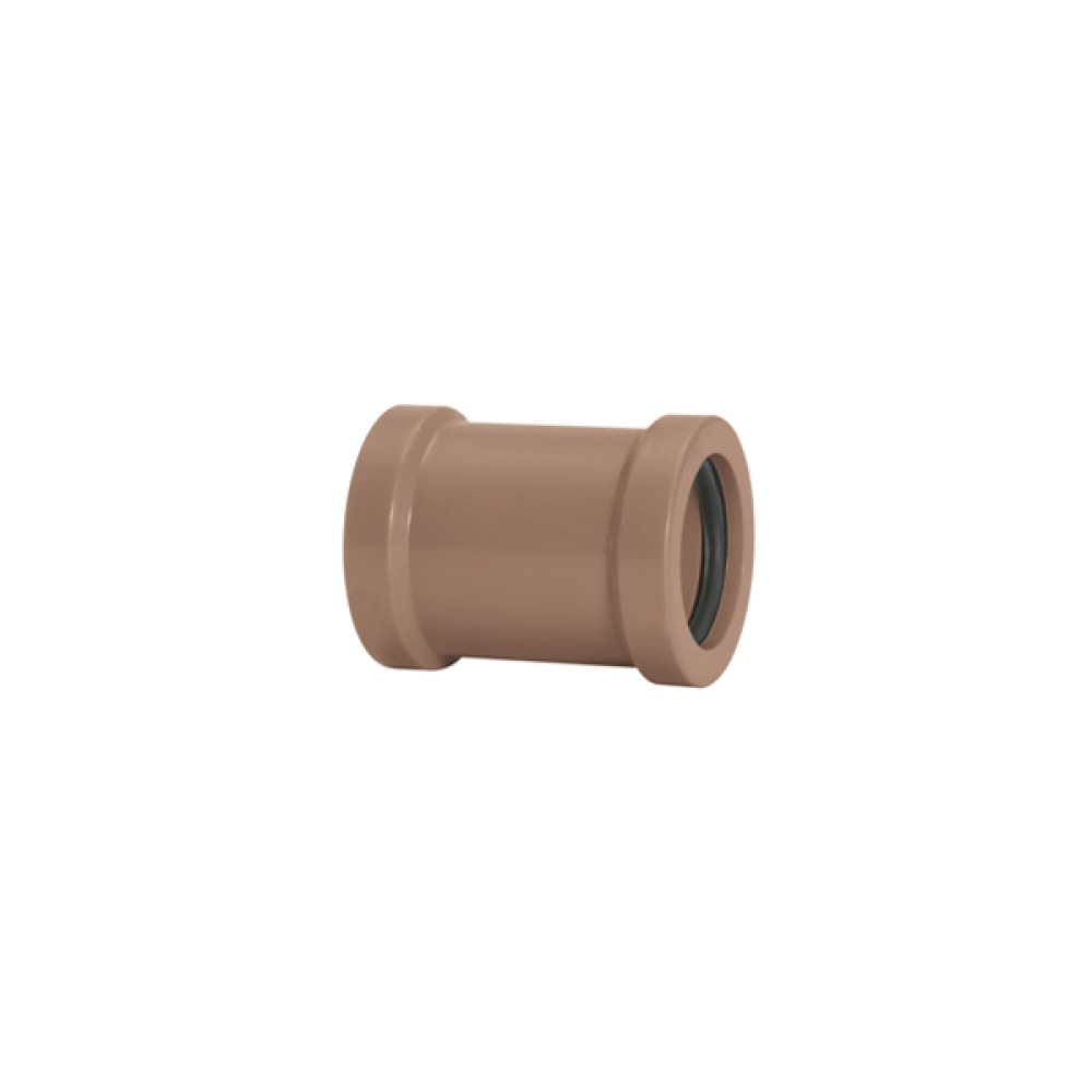 Luva de Correr 32mm Marrom Soldável Amanco Luva de Correr 32mm Marrom Soldável Amanco