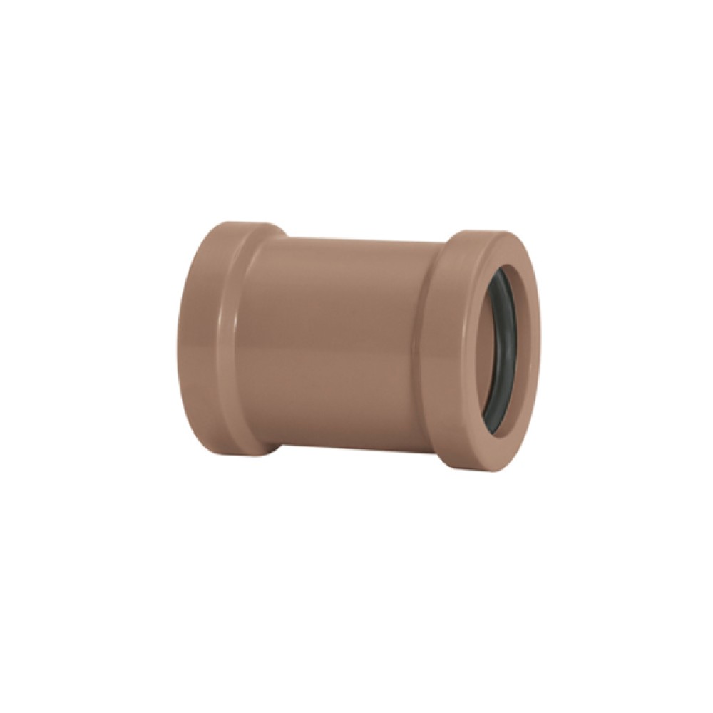 Luva de Correr 60mm Marrom Soldável Amanco Luva de Correr 60mm Marrom Soldável Amanco